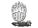 Sticker | BIG (Holo) | Antwerp 2022