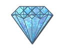 Sticker | Blue Gem (Glitter)