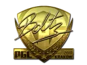 Sticker | boltz (Gold) | Krakow 2017