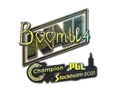 Sticker | Boombl4 (Holo) | Stockholm 2021