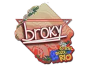 Sticker | broky | Rio 2022
