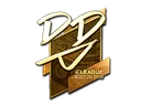 Sticker | DD (Gold) | Boston 2018