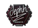 Sticker | dephh | London 2018