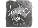 Sticker | donk (Foil) | Austin 2025