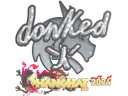 Sticker | donk (Glitter) | Shanghai 2024
