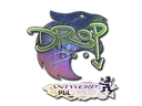 Sticker | drop (Holo) | Antwerp 2022