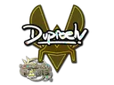 Sticker | dupreeh (Glitter, Champion) | Paris 2023