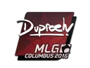 Sticker | dupreeh | MLG Columbus 2016
