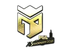 Sticker | Entropiq (Gold) | Stockholm 2021