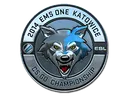 Sticker | ESL Wolf (Foil) | Katowice 2014
