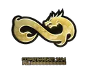 Sticker | Eternal Fire (Gold) | Copenhagen 2024
