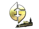 Sticker | Evil Geniuses (Gold) | Stockholm 2021