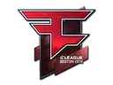 Sticker | FaZe Clan (Foil) | Boston 2018