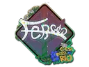 Sticker | fer (Glitter) | Rio 2022