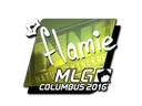 Sticker | flamie (Foil) | MLG Columbus 2016
