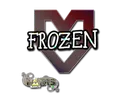 Sticker | frozen (Glitter) | Paris 2023