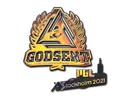 Sticker | GODSENT (Holo) | Stockholm 2021