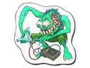Sticker | Green Bombster