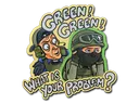 Sticker | Green's Problem