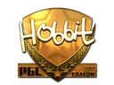 Sticker | Hobbit (Gold) | Krakow 2017