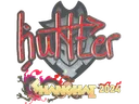 Sticker | huNter- (Glitter) | Shanghai 2024