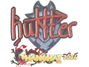 Sticker | huNter- (Holo) | Shanghai 2024
