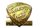 Sticker | hutji (Gold) | Krakow 2017