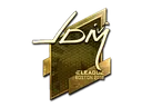 Sticker | jdm64 (Gold) | Boston 2018
