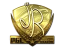 Sticker | jR (Gold) | Krakow 2017