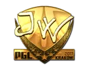 Sticker | JW (Gold) | Krakow 2017