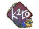 Sticker | k1to (Glitter) | Rio 2022