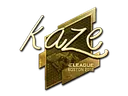 Sticker | Kaze (Gold) | Boston 2018