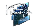 Sticker | keshandr (Foil) | Boston 2018