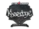 Sticker | Kjaerbye | Berlin 2019