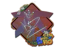 Sticker | KRIMZ (Glitter) | Rio 2022