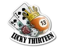 Sticker | Lucky 13