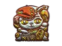 Sticker | Lucky Cat (Foil)