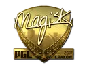 Sticker | Magisk (Gold) | Krakow 2017