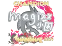 Sticker | magixx (Champion) | Shanghai 2024