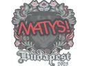 Sticker | MATYS | Budapest 2025