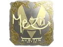 Sticker | mezii (Gold) | Austin 2025