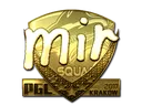 Sticker | mir (Gold) | Krakow 2017