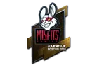 Sticker | Misfits Gaming (Foil) | Boston 2018