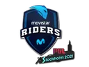 Sticker | Movistar Riders | Stockholm 2021