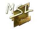 Sticker | MSL (Gold) | Boston 2018