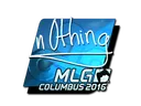 Sticker | n0thing (Foil) | MLG Columbus 2016