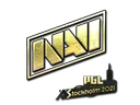 Sticker | Natus Vincere (Gold) | Stockholm 2021