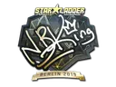 Sticker | NBK- (Gold) | Berlin 2019