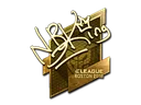 Sticker | NBK- (Gold) | Boston 2018