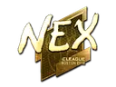 Sticker | nex (Gold) | Boston 2018